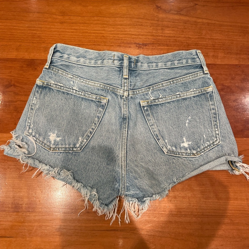 Agolde Parker Cutoff Shorts, 25 Swapmeet New - Picture 12 of 12